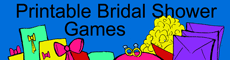 Free Bridal Shower Party Games