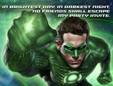 Green Lantern Party Supplies