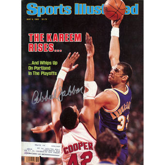 NBA Autographed Magazine